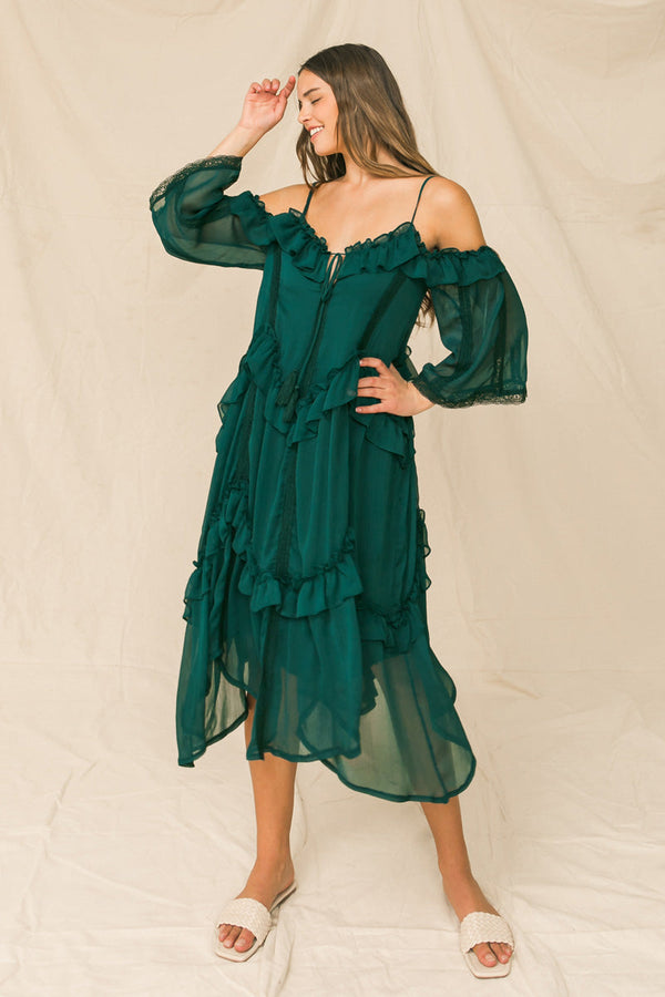 youre-mines-still-ruffled-midi-dress Flying Tomato-Sophia's StyleDRESSES-1